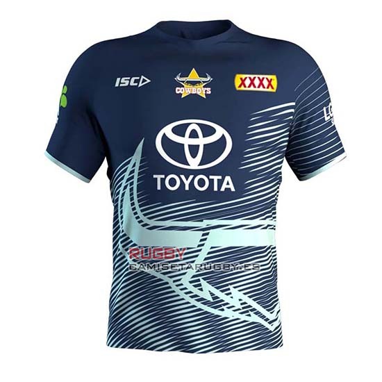 Camiseta North Queensland Cowboys Rugby 2019 Entrenamiento